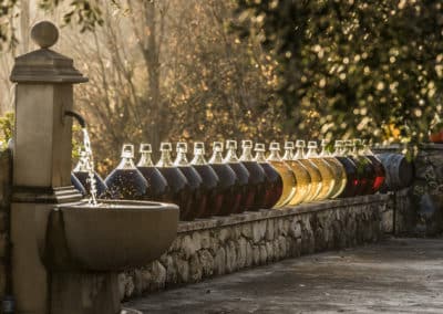 French Riviera Wine Tours - Demijohns in a wine estate, Bellet